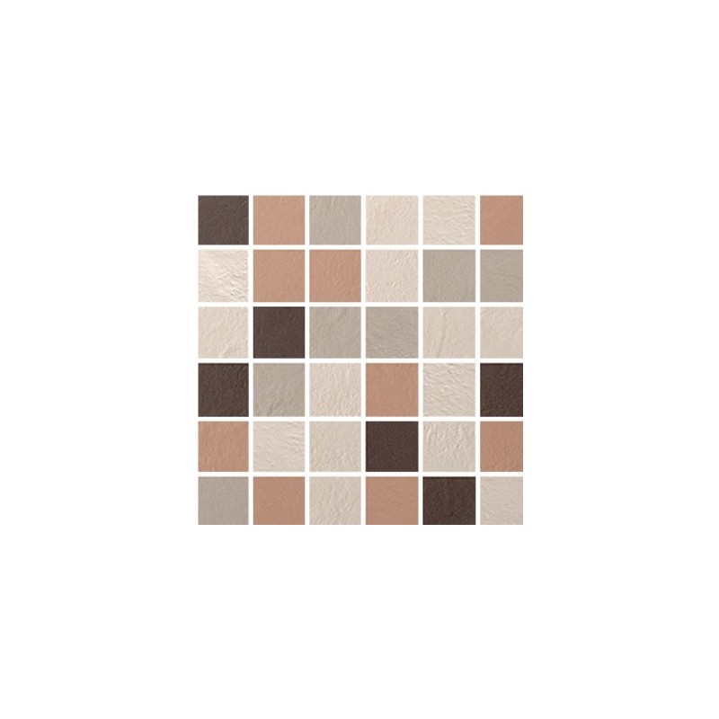 COLOR STUDIO 30X30 MOSAICO 4,7  WARM MIX 6MM - PORCELAINGRES X370WARMX6 PORCELAINGRES - 1