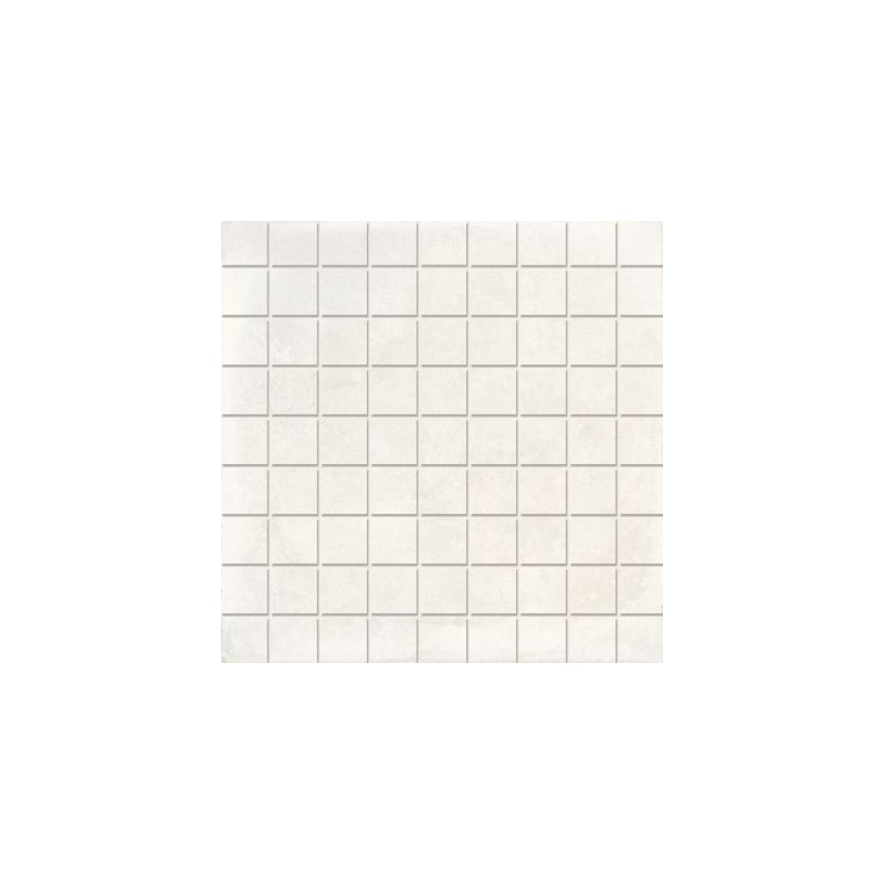 SOFT CONCRETE 30X30 MOSAIK 3,1  WHITE 8MM - PORCELAINGRES X373320X8 PORCELAINGRES - 1