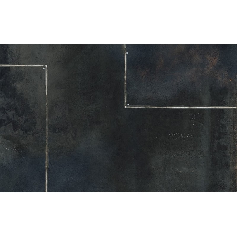 DIESEL WELDING RIVETS BLACK NATURALE 120X120 - DIESEL LIVING by IRIS 120864 DIESEL LIVING by IRIS - 1