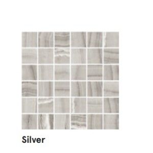 Skorpion Mosaico 4,7x4,7 Silver Naturale DECORI 30x30 - CERDOMUS 80202 CERDOMUS - 1