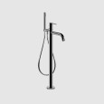VIA TORTONA External part for external bath stand with GESSI hand shower