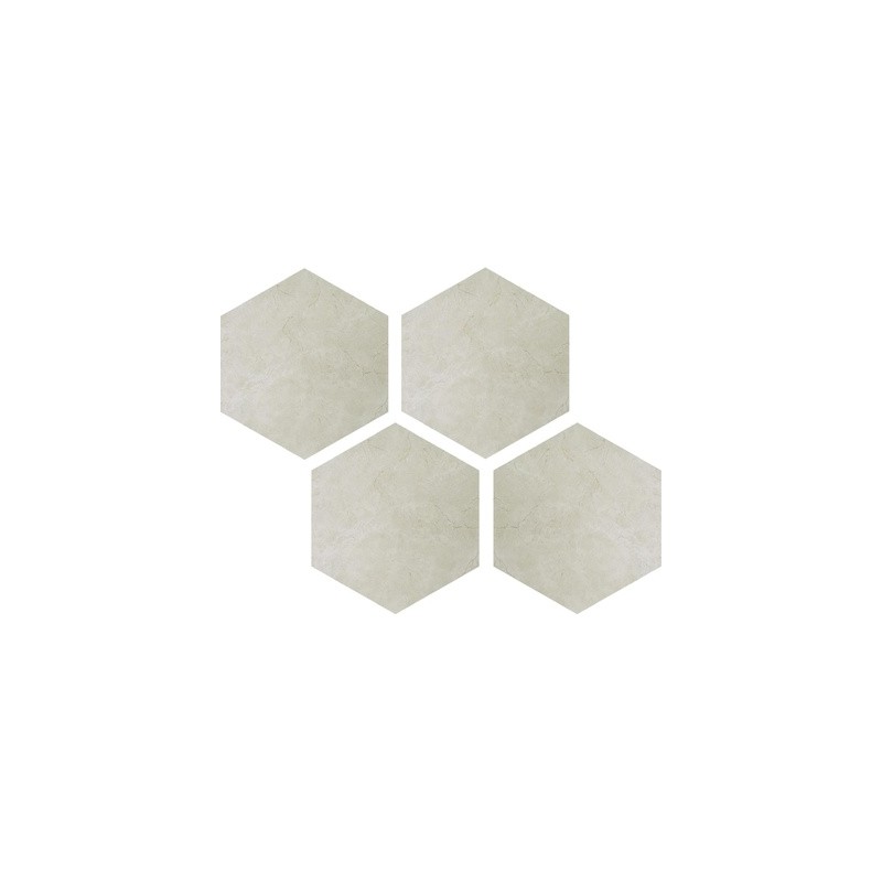 MARMOKER ESAGONI CREMA SELECT LUCIDO 21,5x25 cm - CASALGRANDE PADANA 2236129 CASALGRANDE PADANA - 1