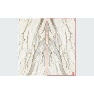 INFINITO 2.0 CALACATTA GOLD GLOSSY BOOK MATCH B 160X320 - FONDOVALLE INF507 CERAMICA FONDOVALLE - 1