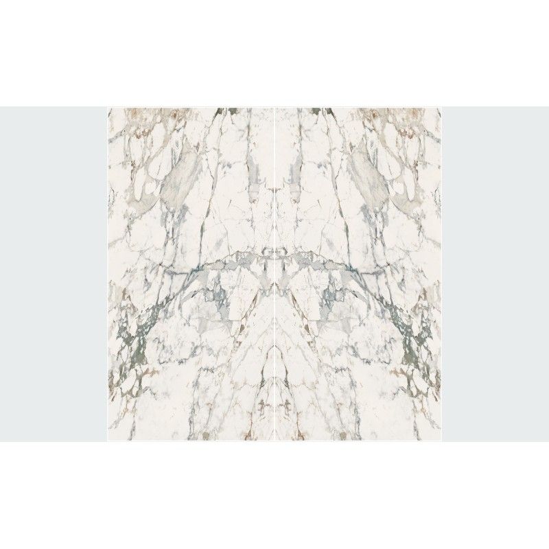 INFINITO 2.0 CAPRAIA GLOSSY BOOK MATCH B 160X320 - FONDOVALLE INF1252 CERAMICA FONDOVALLE - 1