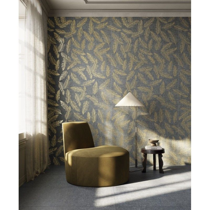 DREAM NAVY BLUE PALM PRECIOUS 60X120 - FONDOVALLE DRM235 CERAMICA FONDOVALLE - 1