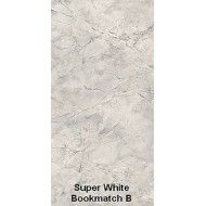 INFINITO 2.0 SUPER WHITE POLISHED BOOKMATCH B 163X324 - FONDOVALLE INF2523 CERAMICA FONDOVALLE - 1