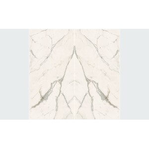 INFINITO 2.0 CALACATTA LIGHT NATURAL BOOKMATCH A 163X324 - FONDOVALLE INF1358 CERAMICA FONDOVALLE - 1