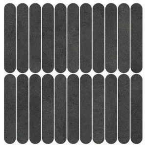 Boost Expression Carbon Mosaico Ellipse  37x37,8  - CERAMICHE ATLAS CONCORDE AYY7 CERAMICHE ATLAS CONCORDE - 1