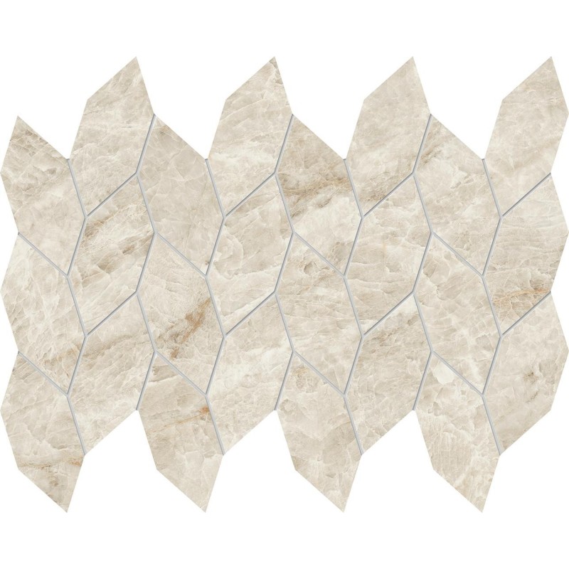 Marvel Diva Taj Mahal Mosaico Twist 27,6x35 Lappato   - CERAMICHE ATLAS CONCORDE AYD8 CERAMICHE ATLAS CONCORDE - 1