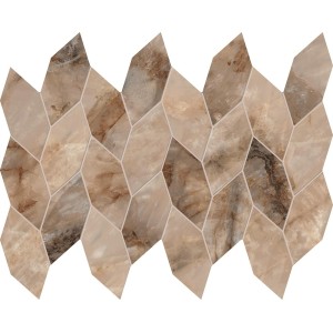 Marvel Diva Amethyst Mosaico Twist 27,6x35 Lappato   - CERAMICHE ATLAS CONCORDE AYEA CERAMICHE ATLAS CONCORDE - 1