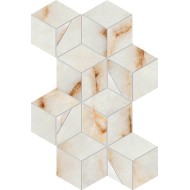 Marvel Diva Ice Crystal MOSAIQUE Hex 40,3x23,3 Roché    - CERAMICHE ATLAS CONCORDE AYLP CERAMICHE ATLAS CONCORDE - 1