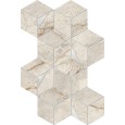 Marvel Diva White Everest Mosaico Hex 40,3x23,3 Lappato   - CERAMICHE ATLAS CONCORDE AYLR CERAMICHE ATLAS CONCORDE - 1