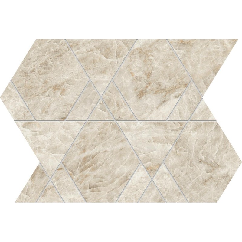 Marvel Diva Taj Mahal MOSAIQUE Triangle 28,9x33,4 Roché    - CERAMICHE ATLAS CONCORDE AYLU CERAMICHE ATLAS CONCORDE - 1
