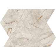 Marvel Diva White Everest Mosaico Triangle 28,9x33,4 Lappato   - CERAMICHE ATLAS CONCORDE AYLW CERAMICHE ATLAS CONCORDE - 1