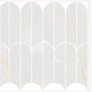 ALLMARBLE 29,8X29,8  ONICE AVORIO  MOSAICO  VENTAGLIO  - MARAZZI MPAU MARAZZI  - 1
