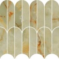 ALLMARBLE 29,8X29,8  ONICE GIADA  MOSAICO  VENTAGLIO  - MARAZZI MPAW MARAZZI  - 1