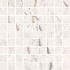 MYSTONE SILVER ROOT 30X30  WHITE MOSAICO RETTIFICATO  - MARAZZI MPNK MARAZZI  - 1