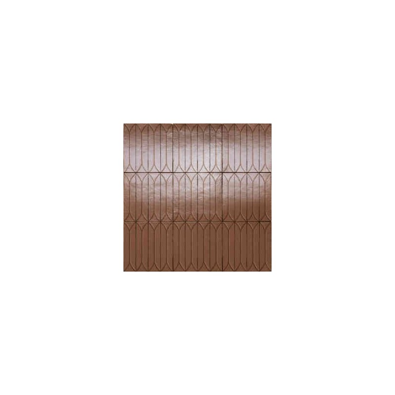 TERRAMATER 9,1X37,5  COTTO 3D LOSANGA - MARAZZI MPM2 MARAZZI  - 1