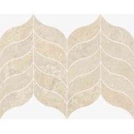 STONEPLAY 31x39 cm  MAYENNE BEIGE MOSAICO FOGLIA - RAGNO RD09 RAGNO  - 1