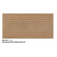 GRACEWOOD DECO WALNUT 60X120 - CERAMICA SANT'AGOSTINO CSAGWDWT12 CERAMICA SANT'AGOSTINO - 1