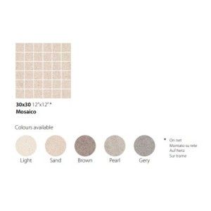 WINDSTONE MOSAICO SAND 30X30 - CERAMICA SANT'AGOSTINO CSAMWISA30 CERAMICA SANT'AGOSTINO - 1