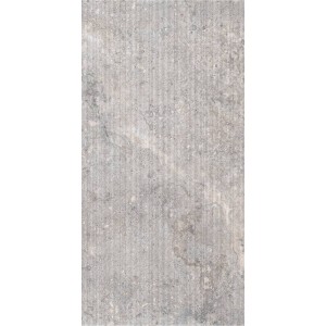 BEAT RIBBED GREY SQ 60x120 - RE95 REFIN REFIN - 1
