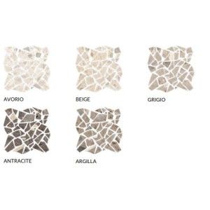 I CIOTTOLI SASSI PALLADIANA 30,2X30,2 BEIGE MIX - FIORANESE CERAMICHE 0LMS2MS FIORANESE CERAMICHE - 1