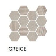 REMIXED GREIGE MOSAICO EXAGONAL MIX RETTIFICATO - COEM BT2MS1R COEM CERAMICHE - 1