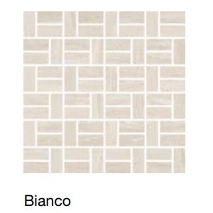 VERSATILE VEIN BIANCO MOSAICO BRICKS 2X5 RETTIFICATO - COEM VT1MS2R COEM CERAMICHE - 1