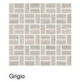 VERSATILE VEIN GRIGIO MOSAIK BRICKS 2X5 GLAENZEND - COEM VT3MS2L COEM CERAMICHE - 1