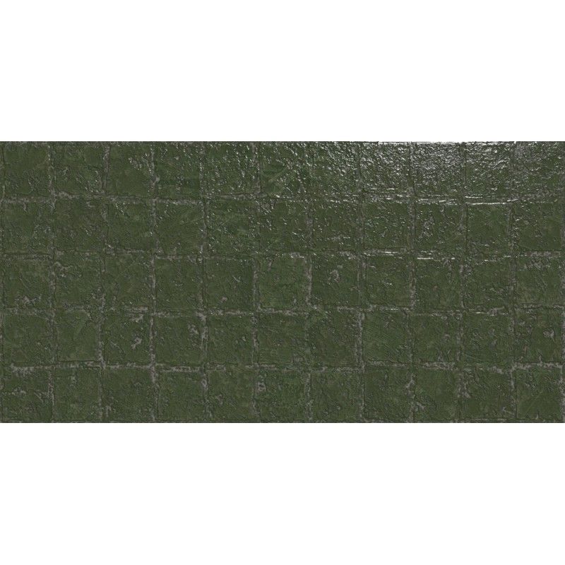 ABSTRA GREEN BLOCKS SHINY 49,75X99,55 - APARICI APARICI CERAMICA - 1