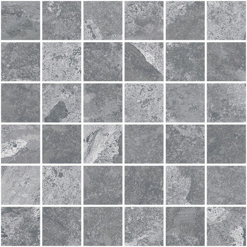 LAVA SILVER NATURAL MOSAIC 5X5 29,75X29,75/ - APARICI APARICI CERAMICA - 1
