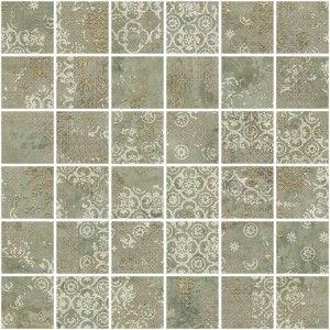 RUG GREEN NATURAL MOSAICO 5X5 29,75X29,75/ - APARICI APARICI CERAMICA - 1