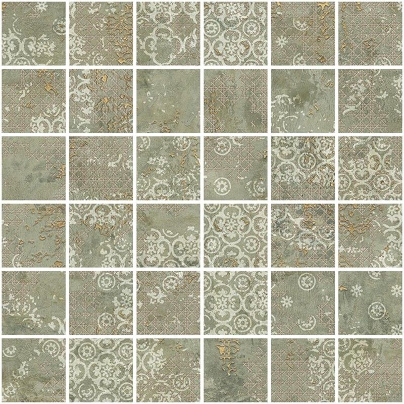 RUG GREEN NATURAL MOSAIC 5X5 29,75X29,75/ - APARICI APARICI CERAMICA - 1