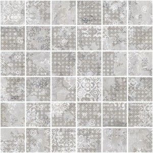 RUG GREY NATURAL MOSAICO 5X5 29,75X29,75/ - APARICI APARICI CERAMICA - 1