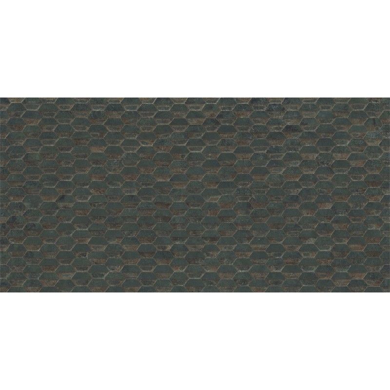 STEEL GREEN STAMPING NATURAL 49,75X99,55 - APARICI APARICI CERAMICA - 1