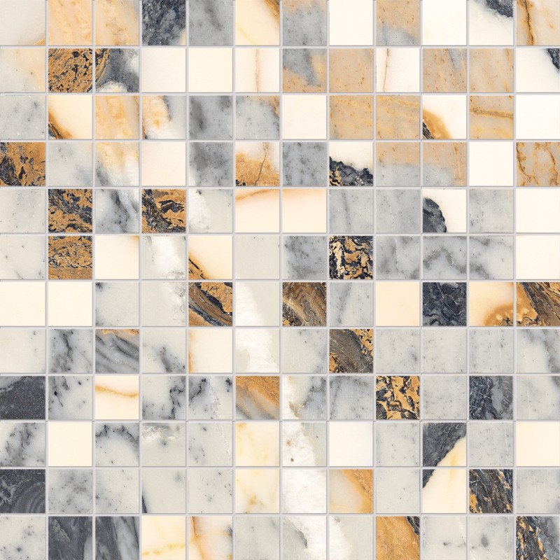 THE ROOM 30x30cm MOSAICO Bianco 6,5mm SQ - Ceramica d'Imola MK.CAL PI6 30 CERAMICA D'IMOLA - 1