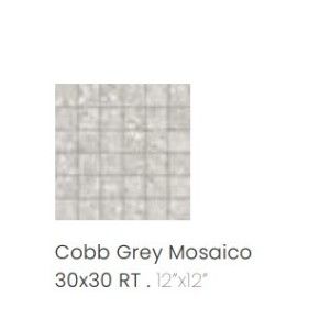 COBB 30X30 GREY MOSAICO - SUPERGRES CGYM CERAMICHE SUPERGRES - 1