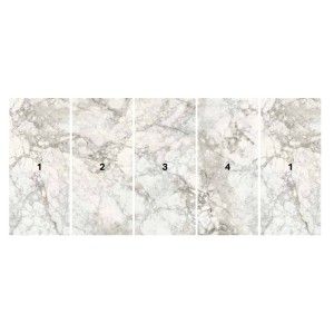 PURITY STYLE 120X278 VEIN MATCHING ARABESCATO LUX DECORO - SUPERGRES PVAX CERAMICHE SUPERGRES - 1