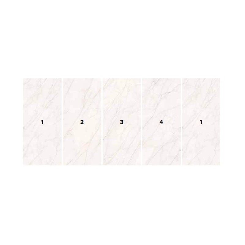 PURITY STYLE 120X278 VEIN MATCHING EDEN SILKC4 DECORO - SUPERGRES VMED CERAMICHE SUPERGRES - 1