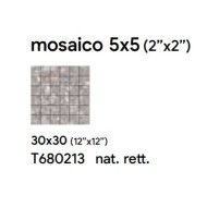 GRESTONE 30X30 GREY NATURALE MOSAICO 3 6 - SAIME CERAMICHE T680213 SAIME CERAMICHE - 1