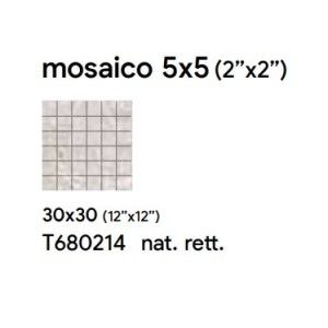 GRESTONE 30X30 PEARL NATURALE MOSAICO 3 6 - SAIME CERAMICHE T680214 SAIME CERAMICHE - 1