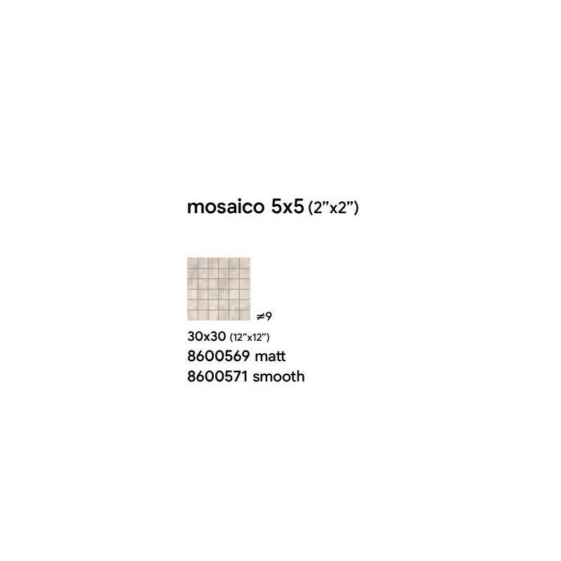 ROYAL 30X30 BEIGE MAT MOSAICO 3 - SAIME CERAMICHE 8600569 SAIME CERAMICHE - 1