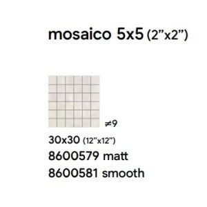 ROYAL 30X30 IVORY MAT MOSAIQUE 3 - SAIME CERAMICHE 8600579 SAIME CERAMICHE - 1