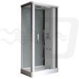 BOX DOCCIA ANGOLARE KIRA MULTIFUNZIONE 90x90 SAMO GLASS IDROMASSAGGIO - 1