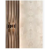 ONYCE ON 01 BOOKMATCH A LUX SQ BIANCO 120X278 6MM  - MIRAGE CAR7 MIRAGE - 1