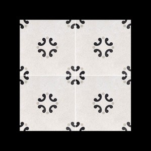 CEMENTINA BLACK&WHITE_3 20X20 RET CBW20C3 Ceramica Fioranese