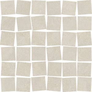 RECONCRETE RO 01 GEBUERSTET MOSAICO 36T BIANCO CALDO 30X30 - MIRAGE CBH7 MIRAGE - 1