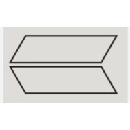 INTENSE GRAMMA 72  14,5x49,8 INTENSE CLAIR NAT - LEA CERAMICHE LGZIN05 LEA CERAMICHE - 1