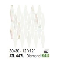 ATELIER DIAMOND CALACATTA GOLD 30X30 POLISHED - NOVABELL ATL447L NOVABELL - 1